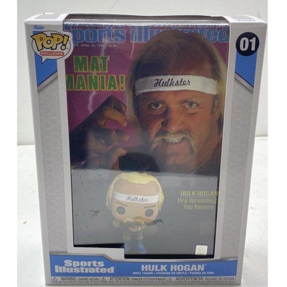 Funko Pop! Sports Illustrated Hulk Hogan Vinyl Figure #01 in plastic case